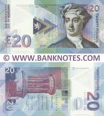 Dave from sutton actually has it the wrong way round, scottish notes are not legal tender (in fact, notes are legal tender in scotland) but they are legal currency. Scotland 20 Pounds 2018 Scottish Currency Banknotes British European Paper Money Numismatics Notaphily