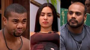 Davi, Isabelle e Marcus disputam o oitavo paredão do BBB 24