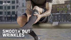 How To Put On Cep Compression Socks Youtube