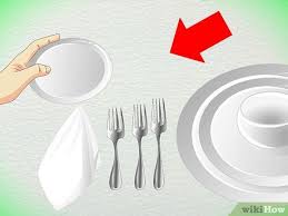 How you set your table can reflect your personality and make a lasting impression on your guests. 4 Ways To Set Formal Silverware Wikihow
