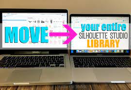 How To Move Your Silhouette Studio Library To A New Computer Silhouette School Blog Silhouette School Silhouette Studio