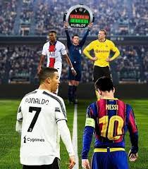 Erling Haaland And Kylian Mbappe Might Be The Future In 2021 Messi And Ronaldo Ronaldo And Messi Messi