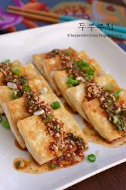 Pan Fried Tofu Tofu Recipes Korean Food Food