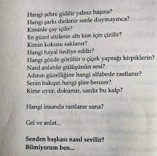 Gel Ve Anlat Guzel Soz Ayrilik Sozleri Siir
