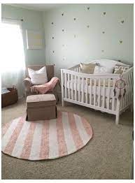 Mint Green And Pink Nursery Mintgreenandpinknursery My Baby Girl S Mint Green Pink And Gold Nurse In 2021 Green Baby Room Gold Baby Room Baby Girl Nursery Pink