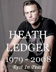 Rip Heath Ledger Heath Ledger Health Ledger Celebrities Who Died