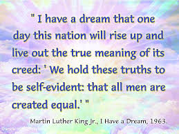Equality Equality I Have A Dream Thinking Quotes
