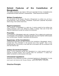 Perdana putra houses the office the malaysian armed forces have three branches, the royal malaysian navy, the malaysian deal with certain tasks.112 the federal constitution puts local authorities outside of the federal territories. Features Of Constitution Pdf