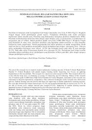 (15 minit) pembentangan hasil kerja oleh setiap kumpulan. Https Ejournal Unib Ac Id Index Php Jppms Article Download 8898 Pdf