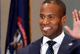 John James, GOP candidate for Senate in Michigan, admits "terrible error"  after swastika seen in ad