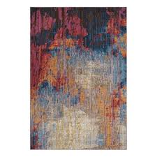 Shop safavieh area rugs by. Safavieh Bristol Blue And Rust Area Rug Btl354f 6 Lowe S Canada