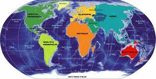 You may also see the seven continents of the world. Map Of The World S Continents And Regions Nations Online Project
