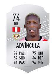 Advíncula's price on the xbox market is 2,300 coins (2 hrs ago), playstation is 2,700 coins (5 hrs ago). Fifa 20 Ratings Top 20 Fastest