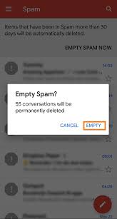 On the left side of the page, hover over the label's name. How To Delete All Junk Mail In Gmail