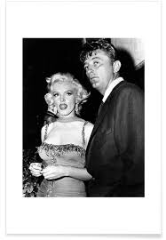  Marilyn Monroe And Robert Mitchum 1953 Poster Juniqe
