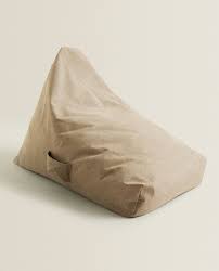 Image 1 Of The Product Cotton Pouf Cotton Pouf Zara Home Pouf