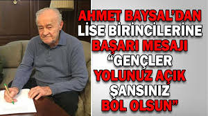 Maybe you would like to learn more about one of these? Ahmet Baysal Dan Lise Birincilerine Basari Mesaji Koroglu Gazetesi Bolu