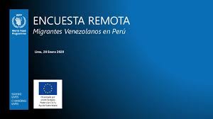 Información a la comunidad venezolana ceo @molinawolfang #losbuenossomosmas publicidad ➡ al direct linktr.ee/molinawolfang. Document Encuesta Remota Migrantes Venezolanos En Peru