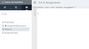 Classes required topic concept & skills. In This Lesson We Are Going To Create An Assignment Chegg Com