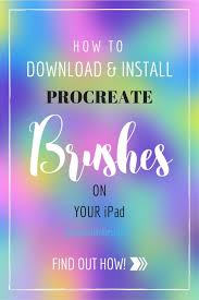 Downloading And Installing Procreate Brushes Escritura A Mano Dibujos Creativos Affinity Designer