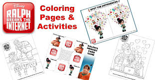 Let us know what's wrong with this preview of ralph breaks the internet coloring book by suzanne brown. Ralph Breaks The Internet Coloring Pages Activities Fun Money Mom