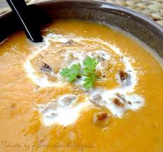 Recette De Veloute De Potiron Aux Chataignes