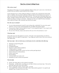 I think all athletes hoping to skip college and be an elite athlete should have this lesson taught to them as well as a few others. College Essay Examples Pdf 9 College Essay Examples In Pdf