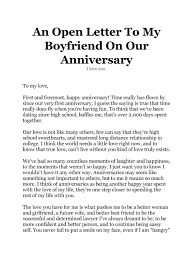 Thanks for being the perfect partner. 50 Romantic Anniversary Letters For Him Or Her á… Templatelab