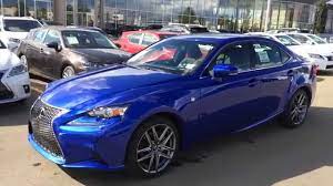 Shop, watch video walkarounds and compare prices on lexus is 250 listings. New Ultrasonic Blue Mica 2015 Lexus Is 250 Awd F Sport Series 2 Review Edmonton Alberta Canada Youtube