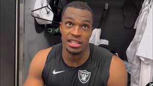 TYREE WILSON ON "BE A DOMINANT FOOTBALL PLAYER" GOALS; TALKS RAIDERS' FOCUS  AHEAD OF BRONCOS GAME