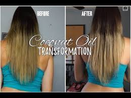 Coconut oil is used for all sorts of beauty purposes because of its moisturizing and antibacterial products. Hair Growth After 3 Months Coconut Oil Transformation Youtube
