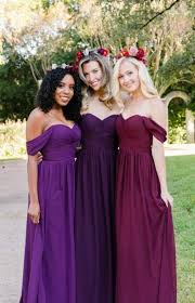 60 Ideas For Wedding Winter Dress Bridesmaid Shades Deep Purple Bridesmaid Dresses Fall Bridesmaid Dresses Purple Purple Bridesmaid Dresses