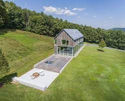 5 houses built into hills that'll convince you to move underground. Modern Barn House Built Into A Hillside Meadow