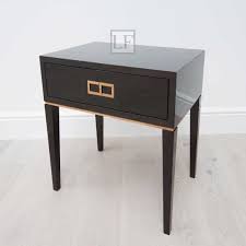 Luxuryfurniturelondon Com New Luxury Bedside Table Luxury Bedside Table Gray High Gloss Sycamore Bronze Furniture Cozy Bedroom Diy Classic Bedside Tables