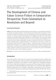 PDF) The Development of Chinese and Cuban Science Fiction in Comparative  Perspective: From Colonialism to Revolution and Beyond