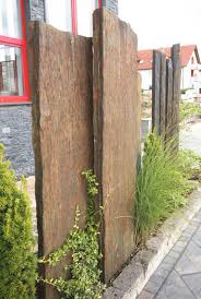 Schieferstelen Sichtschutz Garten Sichtschutzzaun Garten Stehlen Garten