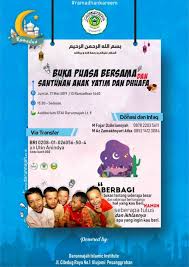 Contoh desain banner santunan anak yatim desain ratuseo com. Sambut Ramadhan Bem Stai Darunnajah Adakan Berbagai Acara Islami