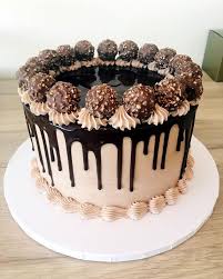 Ferrero Ferrerorocher Cake Cakes On Instagram Chocolate Cake Decoration Cake Birthday Cake Chocolate
