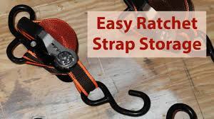 Store ratchet straps in a dry place out of direct sunlight, as moisture and ultraviolet light can weaken the strap over time. How To Wrap Harbor Freight Ratchet Straps For Storage Youtube