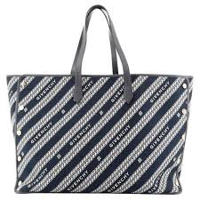 Givenchy Bond Shopper Tote Print Canvas With Leather Large For Sale At 1stdibs