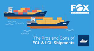 Two of these include full container load (fcl) and less than container load (lcl) shipping. The Pros And Cons Of Fcl Lcl Shipments Fox Brasil