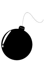 Printable angry birds coloring page with bomb bird. Coloring Page Bomb Free Printable Coloring Pages Img 22435