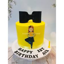 Emma Wiggles Birthday Cake Neat Simple Design Wiggles Cake Emma Wiggle Wiggles Birthday