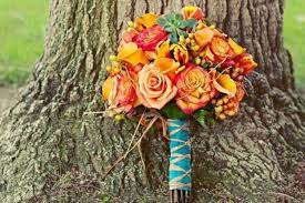Add to wishlist view wishlist. Teal And Orange Wedding Bouquets Novocom Top