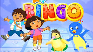 Dora The Explorer Game Bingo Game Movie Free Games For Kids Explorers Games Movie Game