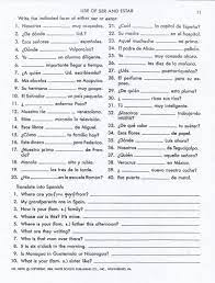 Ser Vs Estar Activities Worksheet Google Search Spanish Worksheets Spanish Classroom Activities Learning Spanish Vocabulary