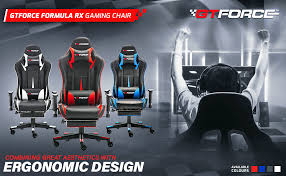 Find all cheap gaming chair clearance at dealsplus. Gtforce Formula Rx Gaming Reclining Sports Racing Office Desk Pc Car With Footrest Faux Leather Chair Grey Amazon Co Uk Kitchen Home