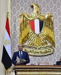 حلف اليمين الدستورية أمام مجلس النواب لولايته الثانية عبد الفتاح السيسي رئيسا لمصر Egypt Art Girly Pictures President Of Egypt