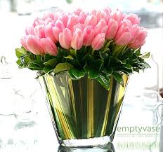 Empty Vase Florist Of Los Angeles Bellos Arreglos Florales Arreglos Florales Artificiales Arreglos Con Tulipanes