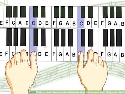 Keyboard Chord Chart With Finger Placement